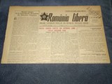 ZIARUL ROMANIA LIBERA 22 DECEMBRIE 1950