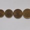 LOT 4 MONEDE DIFERITE-5,10,20,50 SENTI ESTONIA