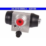 Cilindru receptor frana, Audi 80, 90, Audi 50; Seat Ibiza 2, Cordoba 2; Skoda Octavia Fabia 1, Octavia 1; VW Golf 4, Jetta Mk2, parte montare: punte