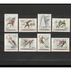 T&eacute;li Sport (Sporturi de Iarna) LP1469-1476 Ungaria 1955