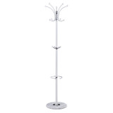 Cuier haine tip pom Nicolo metal alb D37x175cm