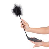 Stimulator de g&acirc;dilat cu bici, Secret Play, negru