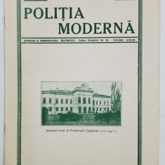 POLITIA MODERNA , REVISTA LUNARA DE SPECIALITATE , LITERATURA SI STIINTA , ANUL X , NR.108 , FEBRUARIE ,1935