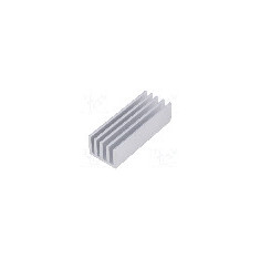 Radiator extrudat, aluminiu, 50mm x 19mm, naturala, FISCHER ELEKTRONIK - SK 633 50 AL