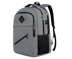 Rucsac impermeabil BIKROD, pentru laptop de 15.6 inchi, gri - RESIGILAT