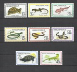 ALBANIA 1966 FAUNA REPTILE