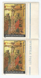 Romania, LP 1251/1991, Sfintele Pasti, pereche, eroare 2, MNH, Nestampilat
