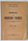 MANUAL ASUPRA ORGANIZAREI TERENULUI , PENTRU UZUL SCOALELOR PREGATITOARE SI SPECIALE DE OFITERI de GENERAL I. TEODORESCU si MAIORUL TRAIAN ANTOHI , 19