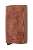 Secrid portofel de piele culoarea maro, SV-Cognac-Brown