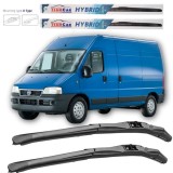 Cumpara ieftin Ștergătoare Fiat Ducato VAN 2002-2006 Hybrid &ndash; Set față