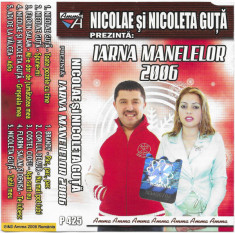 Casetă audio Iarna Manelelor 2006, originală foto