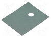 Suport termoconductor din silicon, 17mm x 21mm x 0.2mm - WK 247