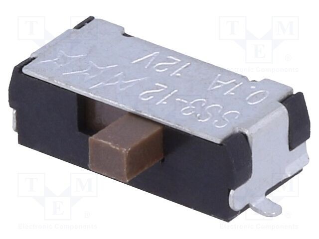 Comutator glisant NKK SWITCHES Poz: 2 SPDT 0,4A/28VAC ON-ON pentru lipit