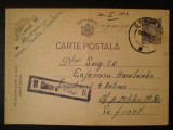 1943-C.P.circ.-CENZURAT-Ploiesti 11, Necirculata, Printata