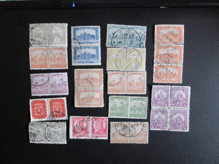 UNGARIA BLOCURI 15 BUC=22