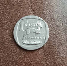 C50 - Moneda foarte veche - 1 rand - Africa de Sud - 2003