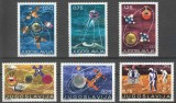 Iugoslavia 1971 - Cosmonautica, serie neuzata