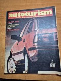 revista autoturism februarie 1991 - formula 1 jean alesi , dacia 4X4