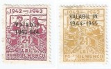 *lot 1113 cu 2 timbre fiscale de asigurari, 1938-1945, NG