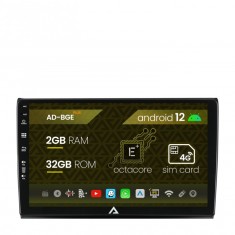 Navigatie Fiat Bravo (2006-2014), Android 12, E-Octacore 2GB RAM + 32GB ROM, 9 Inch - AD-BGE9002+AD-BGRKIT356