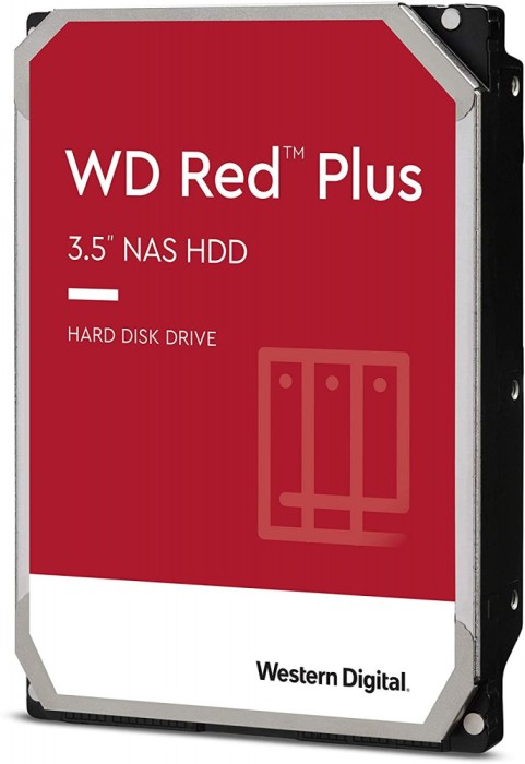 HDD WD 12TB, Red Plus, 7.200 rpm, buffer 256 MB, pt NAS, &amp;quot;WD120EFBX&amp;quot;