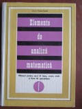 Elemente de analiza matematica Manual pentru anul IV Liceu Caius Iacob