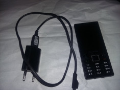 Telefon mobil Allview M9 Luna,Dublu Sim,Negru,Funct.ORICE RETEA,Stare FB,T.GRATU foto