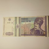 Di.155. Bancnota 5000 lei 1993 circulata stare buna