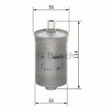 Filtru combustibil ROVER STREETWISE (2003 - 2005) BOSCH 0 450 905 911