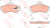 Set placute frana,frana disc VOLVO S40 I (VS) (1995 - 2004) TRW GDB1317