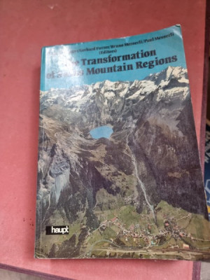 Ernst A. Brugger, Gerhard Furrer, Bruno Masserli, Paul Masserli - The Transformation of Swiss Mountain Regions foto