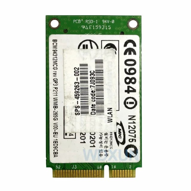 14.Modul/Placa retea wifi wireless wifi laptop BCM-BCM94312MCG