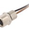 Conector M8 Mamă 3 PIN pentru Montare Pe Panou