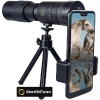 Monoclu Profesional 10-300X40 de inalta putere tip Telescop, Zoom Reglabil, Prisma BaK-4, Dual Focus