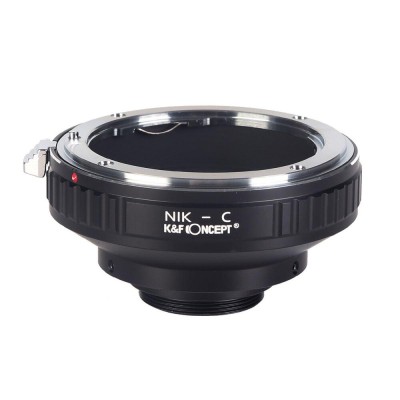 Adaptor montura K&amp;amp;F Concept Nik-C de la Nikon F la C-mount KF06.315 foto