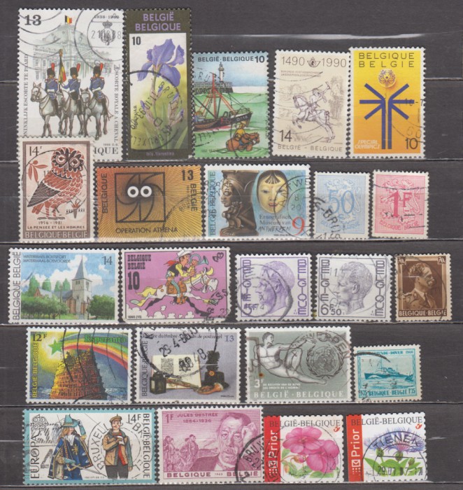 A7 T3 7 - Timbre foarte vechi - Belgia
