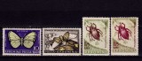 Cumpara ieftin ✅ RO 1956, LP 413 + a , &quot; Insecte daunatoare&quot; ,serie + eroare , MNH - mici defecte pe primele doua marci - vezi scan !