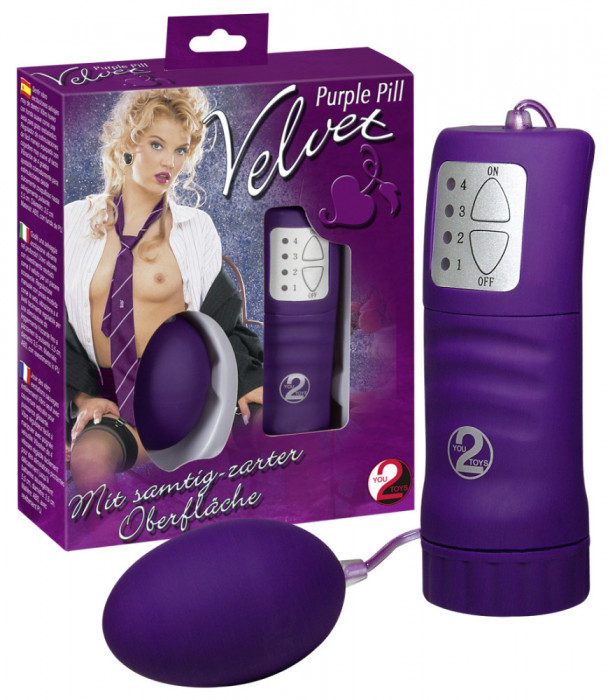 Ou Vibrator Bullet Purple