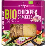 Crackers din Naut cu Usturoi Ecologici/Bio 80g