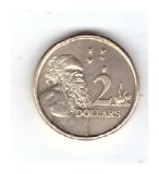 Moneda Australia 2 dollars/dolari 2019, stare foarte buna, curata