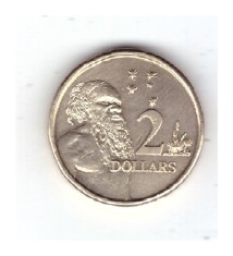 Moneda Australia 2 dollars/dolari 2019, stare foarte buna, curata