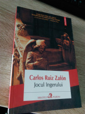 Jocul ingerului de Carlos Ruiz Zafon foto