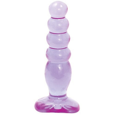 Crystal Jellies Anal Delight Violet Anal Dildo foto