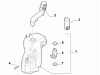 Rezervor spalator parbriz FIAT PANDA (319), 05.2012-, Gat de umplere cu cap,, Rapid