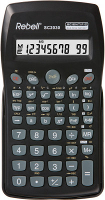 Calculator Stiintific, 10 Digits, 136 Functii, 141 X 75 X 15 Mm, Rebell - Negru foto