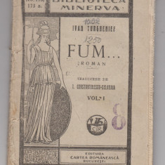 myh 620 - Biblioteca Minerva - 173 - Fum - vol I - Ivan Turghenieff