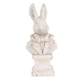 Cumpara ieftin Figurina Iepuras Paste piatra bej 11x8x24 cm