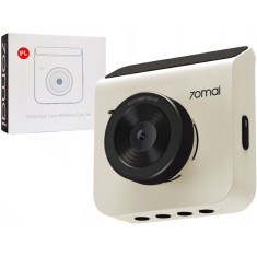 Camera Auto 70mai Dash Cam A400, 2K, Wi-Fi, Afisaj 2inch, Bej foto
