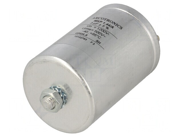 Condensator Polipropilenă 3uF M6 2m&Omega;