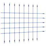 Gossi plasa de catarat, albastru, 200x150 cm